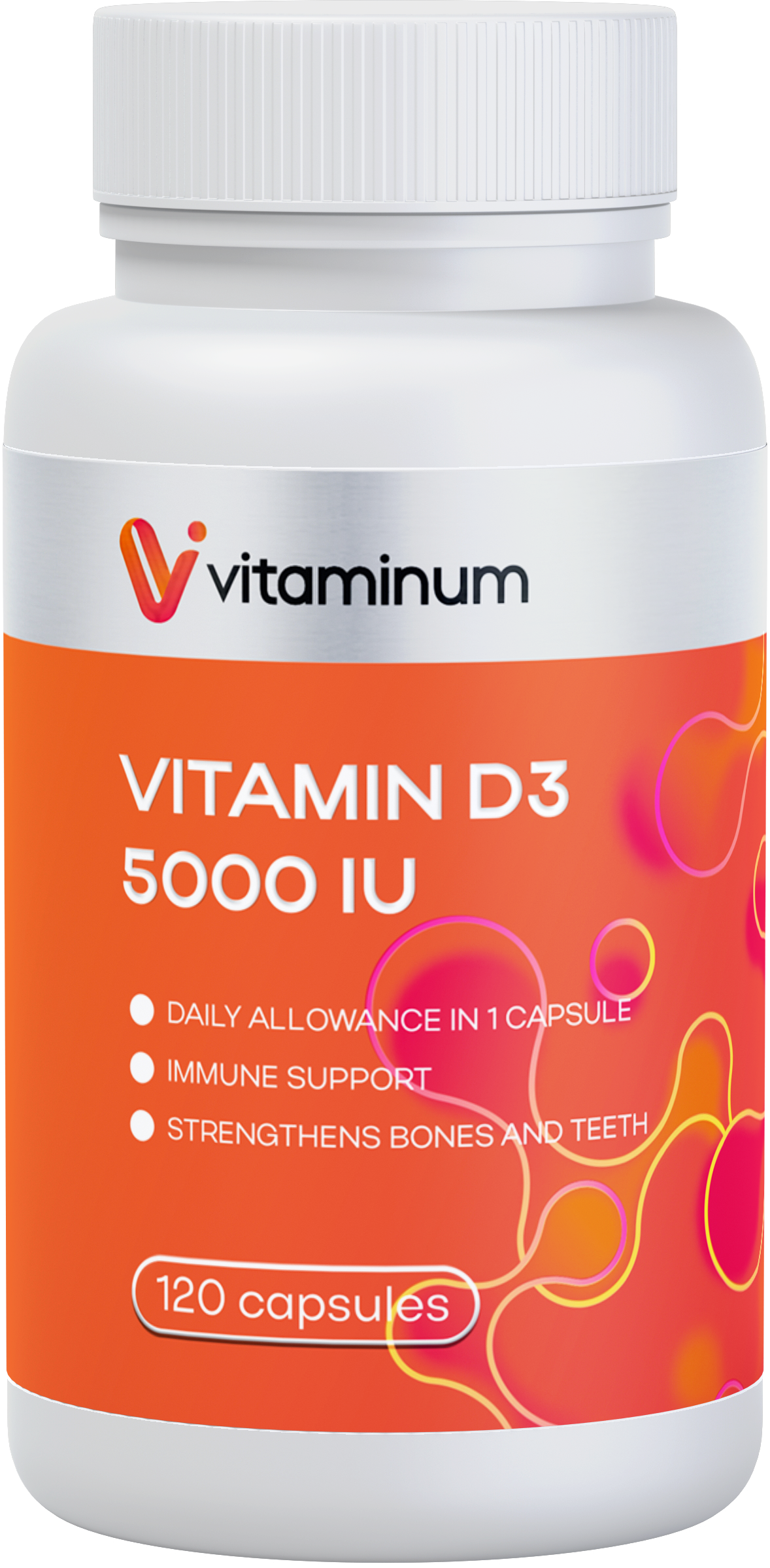  Vitaminum ВИТАМИН Д3 (5000 МЕ) 120 капсул 260 мг  в Губкинском